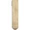 Ekena Millwork Merced Arts and Crafts Rough Sawn Bracket w/ Offset Brace, Douglas Fir, 8"W x 26"D x 38"H BKT0806X26X38MRC03RDF - alternate 3
